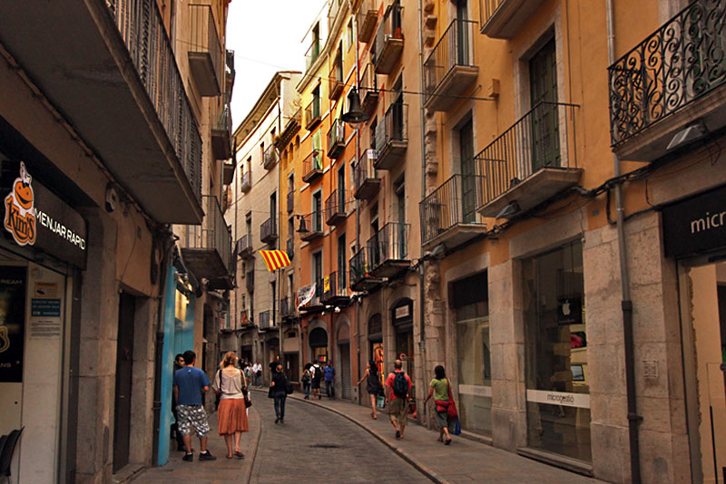 A Favorite Activity in Girona, Spain is Window Shopping in Barri Vell (Old Town)