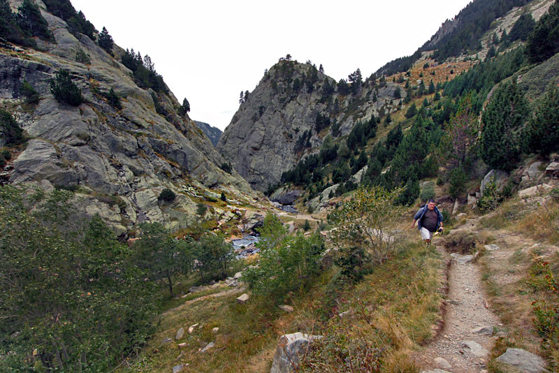 Hiking Trails Abound Around Vall de Nuria in the Spanish Pyrenees of Catalonia