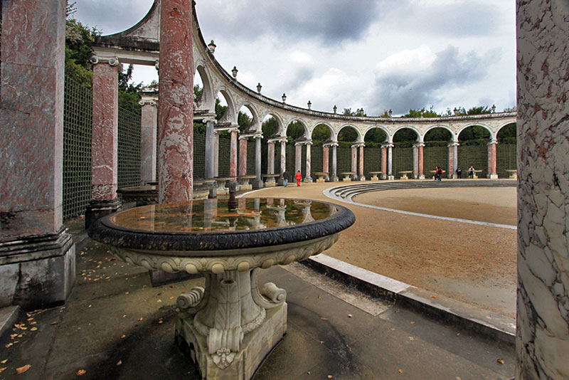 One of the Top Three Gardens at Versailles Palace, near Paris, France