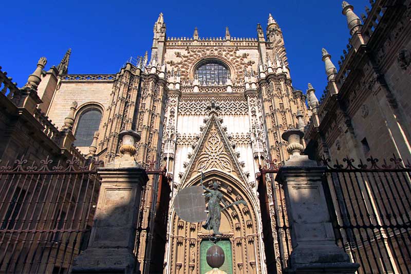 Cathedral of Saint Mary of the See in Seville, Spain is Largest Gothic Cathedral in the World