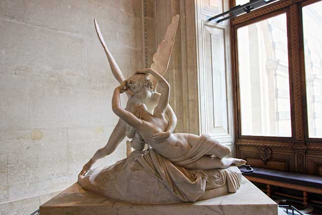 France-Paris-Louvre-Psyche-and-Cupid-(Eros)-by-Antonio-Canova