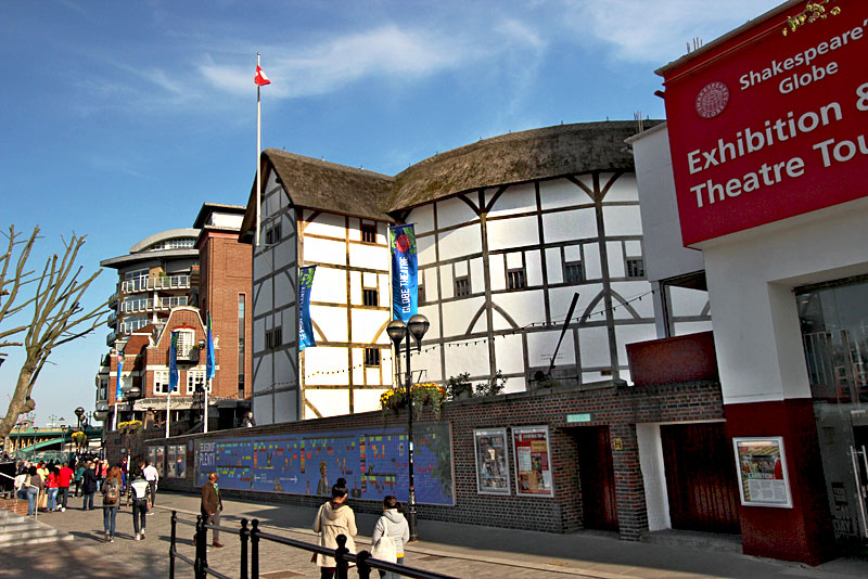 Shakespeare Globe Theatre in London, a Replica of the Original That Stood on the Site, is Dedicated to the Exploration of Shakespeare's Work