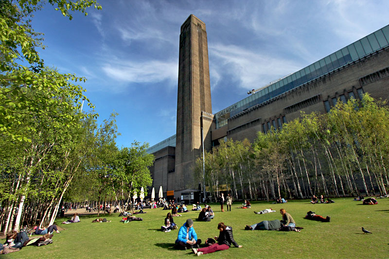 The Tate Modern Gallery in London is Housed in What Used to Be the Bankside Power Station