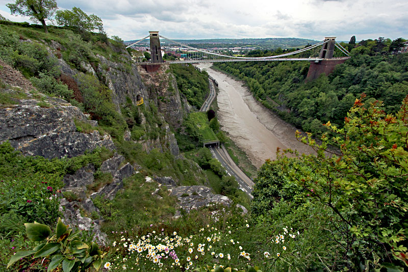 Clifton Suspension Bridge, Which Spans the Avon River and Gorge, is the Most Famous Landmark in Bristol, England