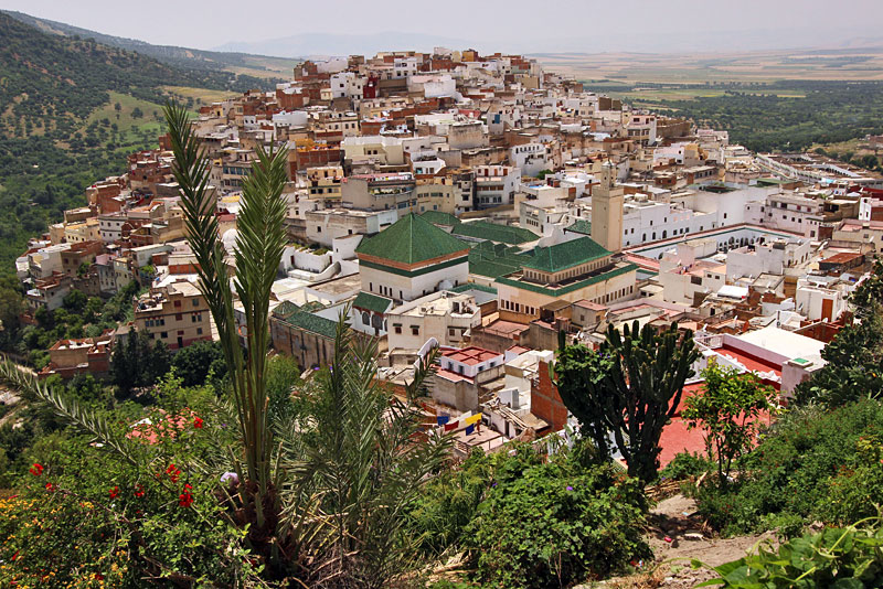 Moulay Idriss, Morocco, the Fifth Most Important Pilgrimage Site in the World for Moslems