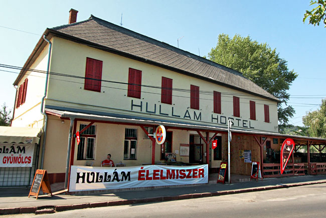 Hullam Hostel in Révfülöp, Lake Balaton, Hungary