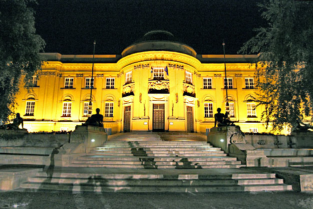 Déri Museum in Debrecen Hungary, home to Mihály Munkácsy's three stunning Christ's Passion paintings