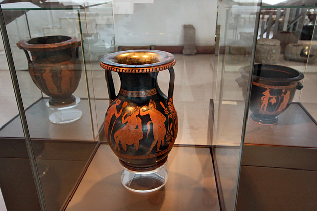 Vessels with Dionysos scenes suggest that Greek and Thracian residents of the ancient city of Apollonia, over which Sozopol was built, believed in this God of wine and good times.