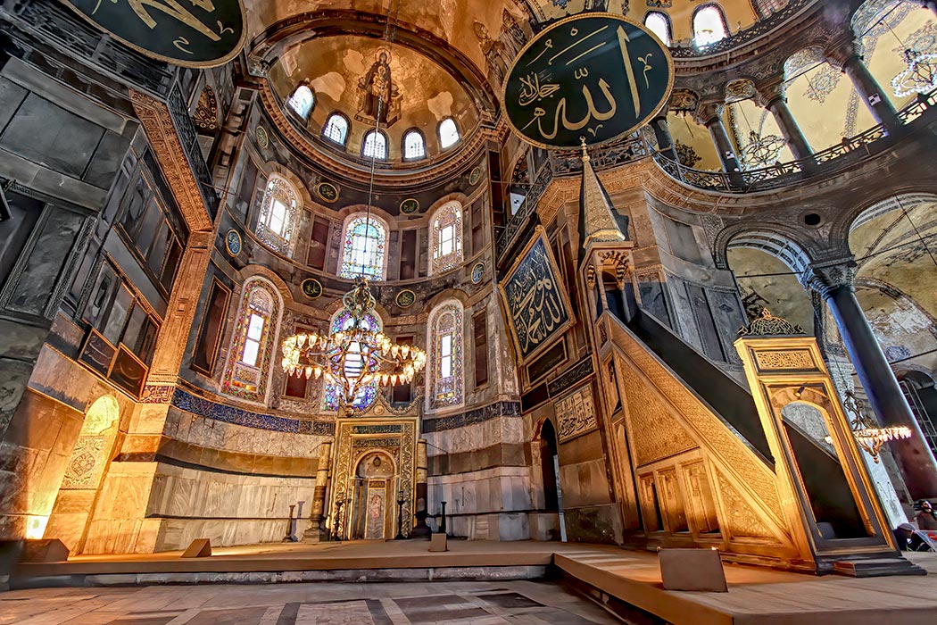 hagia sophia interior architecture