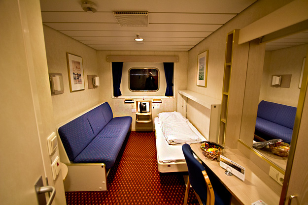 My cabin aboard Hurtigruten's MS Richard With