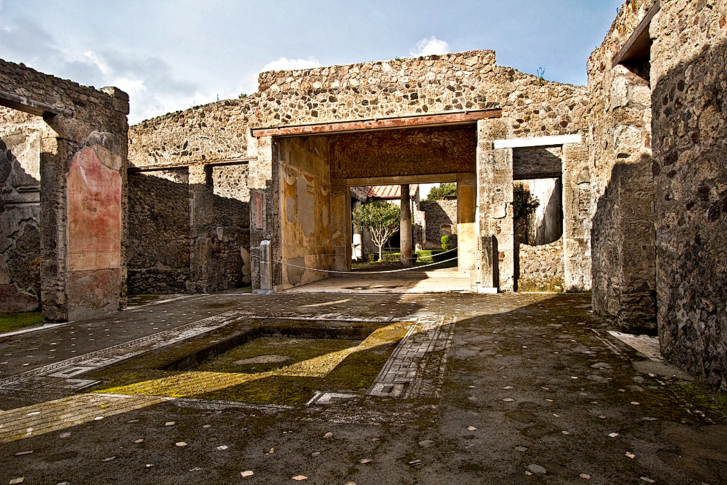The House of Caecilius Jucundu at Pompeii, partially destroyed by the eruption of 79 AD, was owned by a banker. Bank bookkeeping records and receipts on wax tablets were found in the home