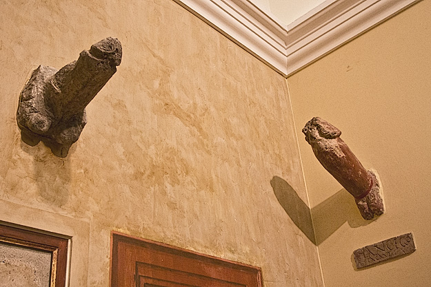Enormous erect penises were mounted on walls to ensure fertility
