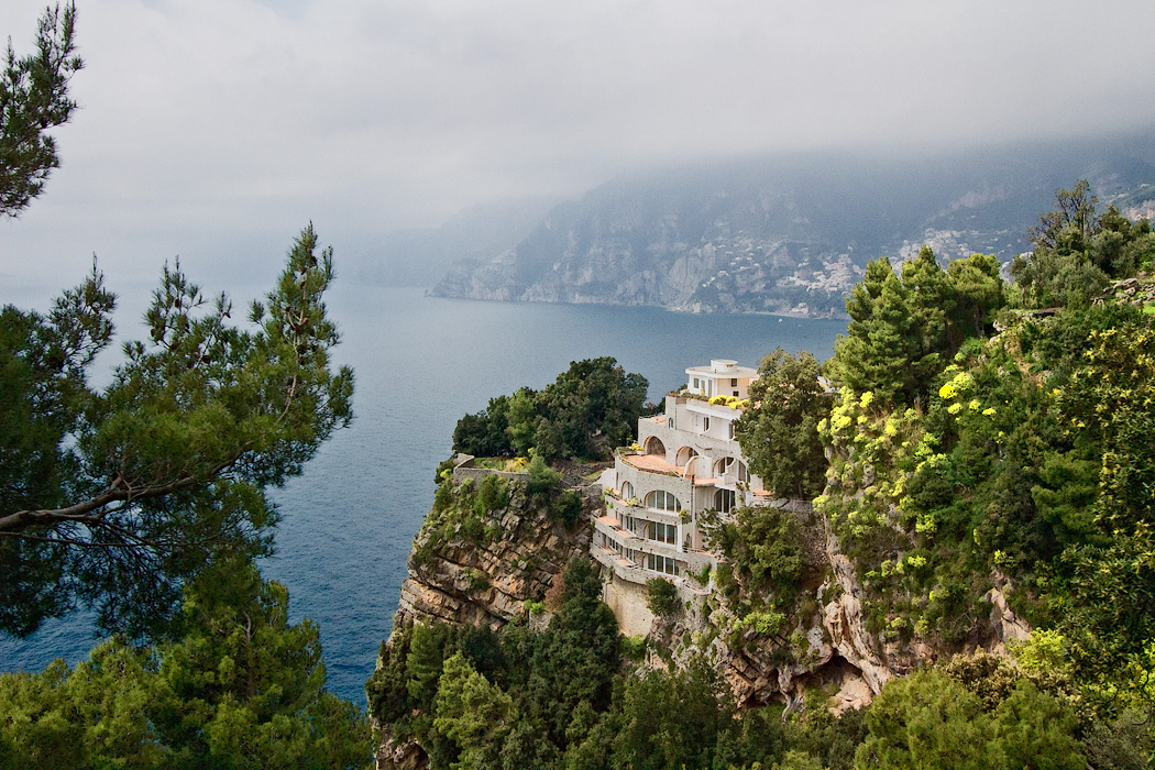 Rugged Coastline of Italy's Amalfi Coast