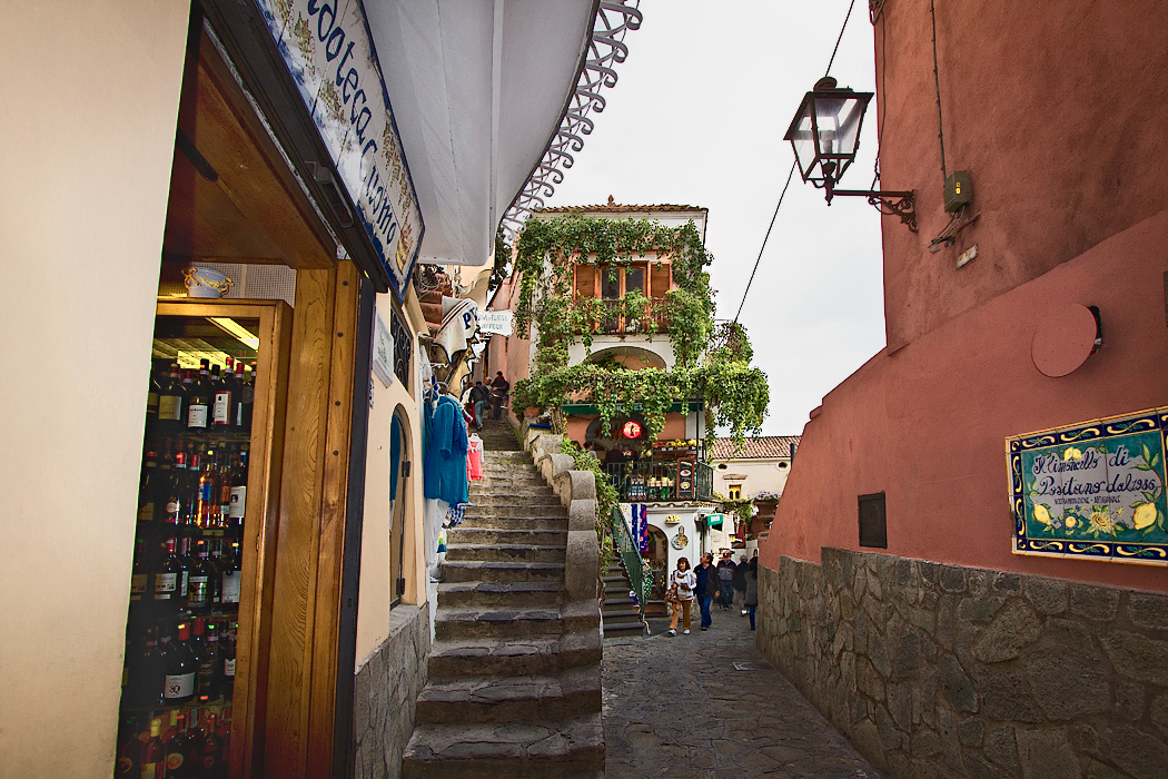 Shops of Positano, Italy