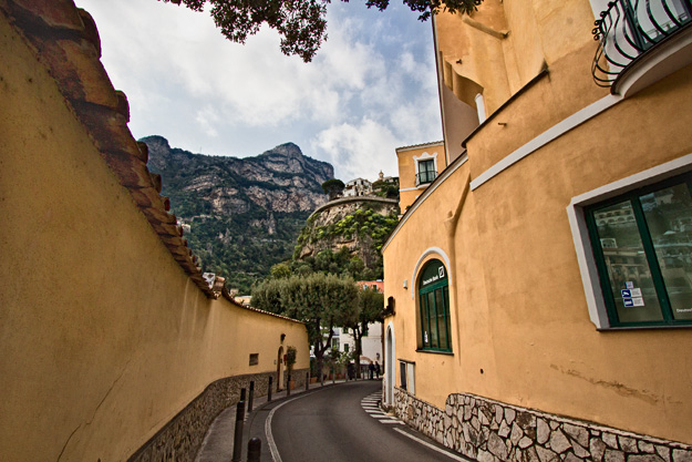 Everything is perfectly manicured in Positano