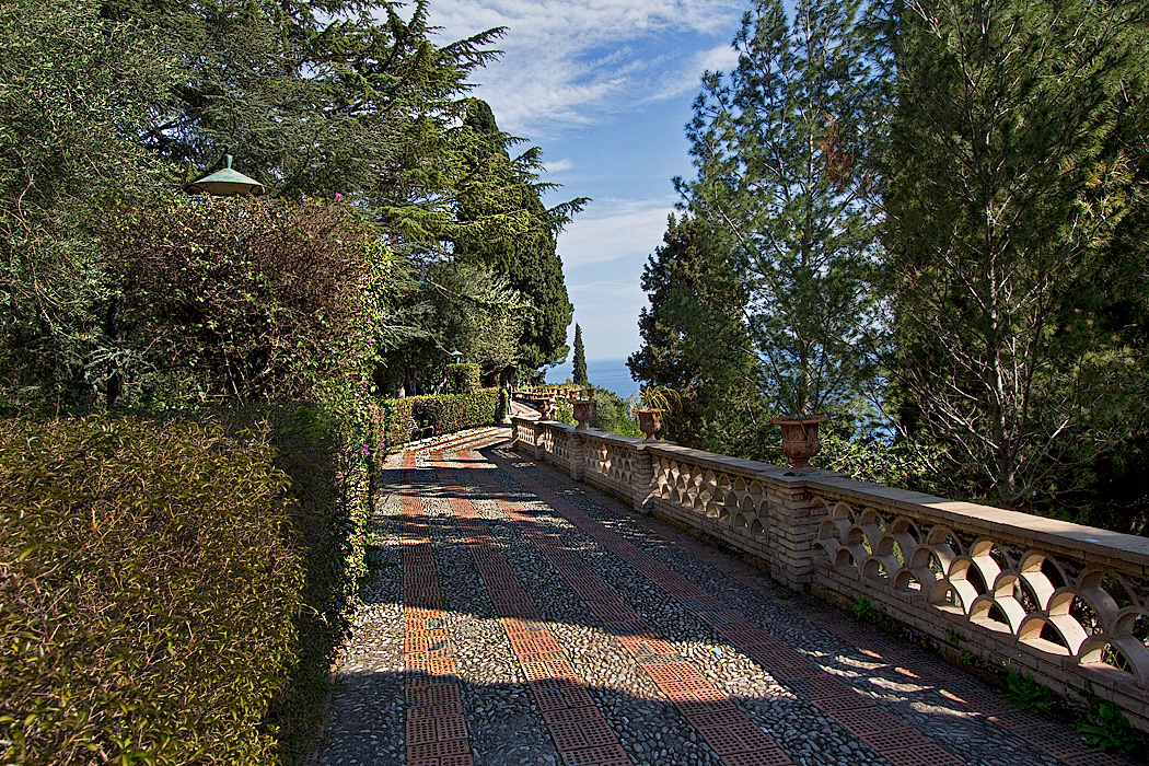 Public Gardens in Taormina, Sicily