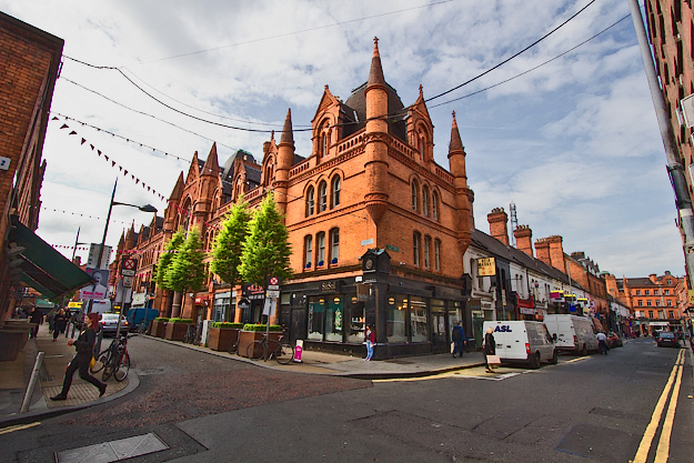 The Asia Market and other stores occupy this charming old building on Drury Street