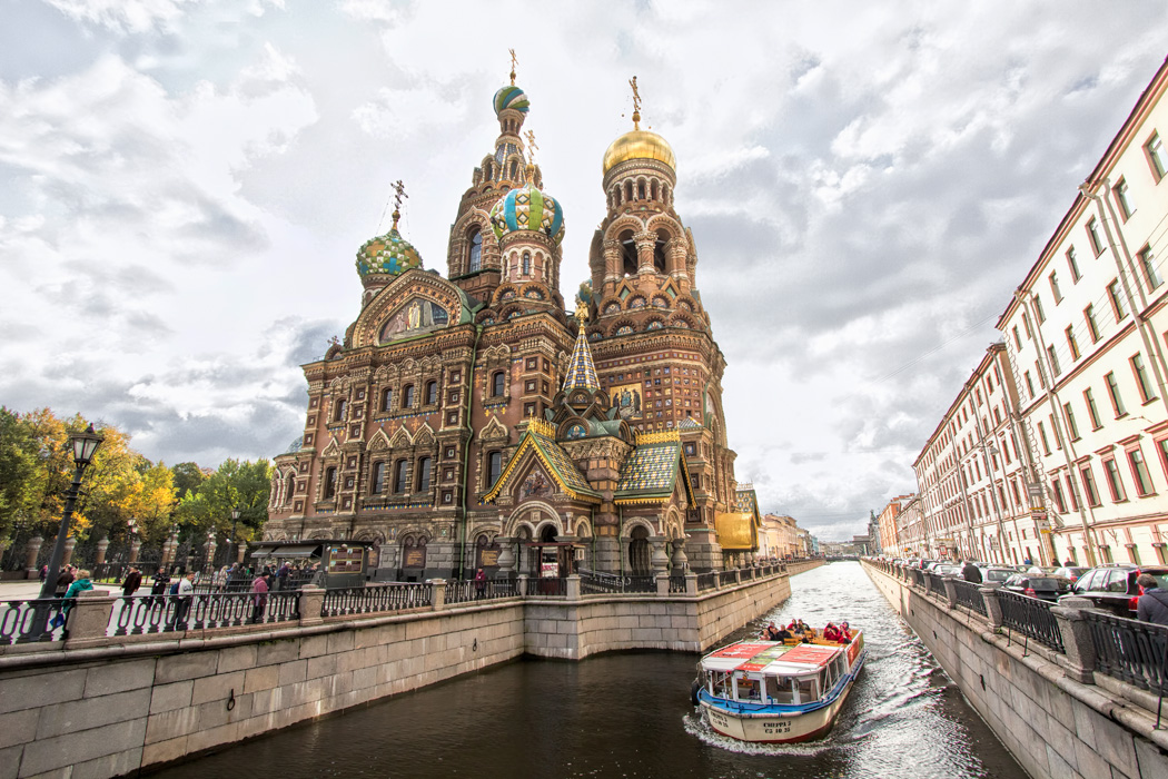 Church of the Savior on the Blood in St. Petersburg, Russia