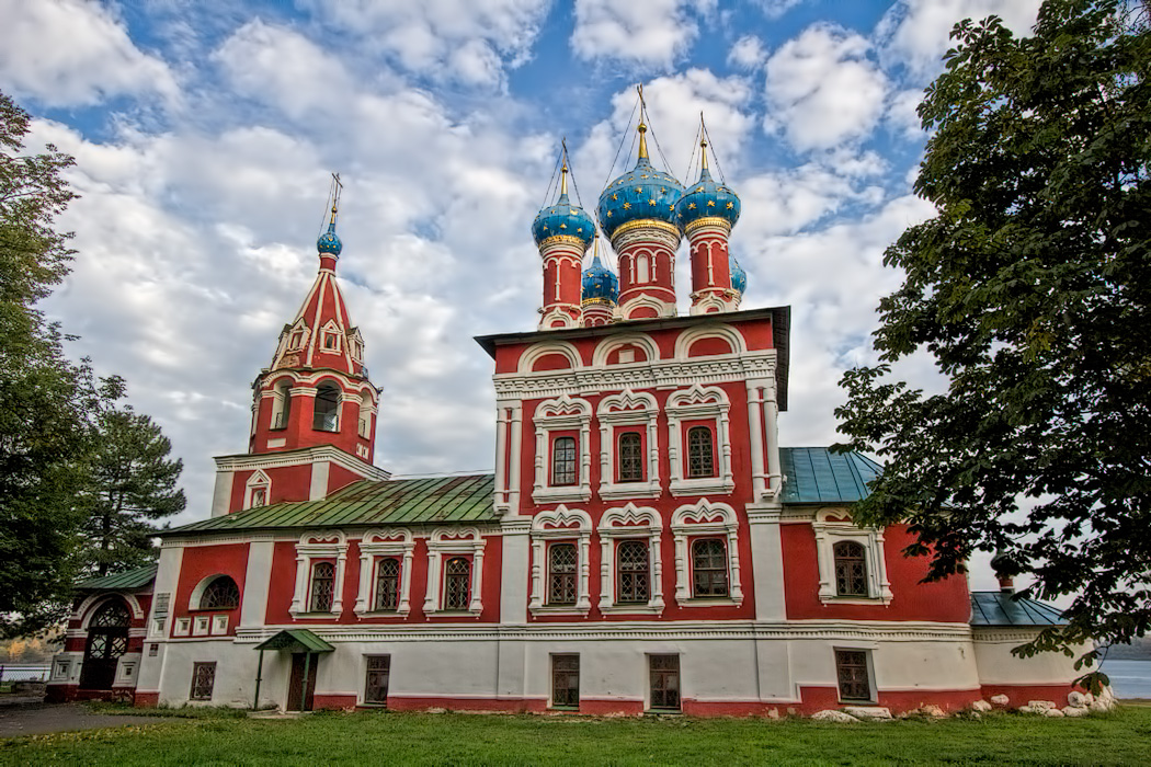St. Dimitry of the Blood Cathedral in Uglich, Russia