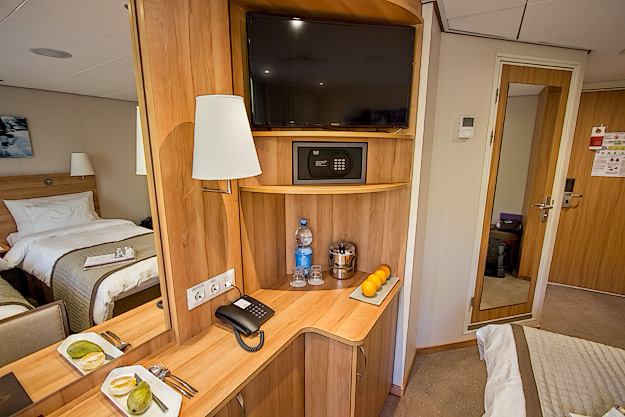 Amenities in my Viking Akun stateroom