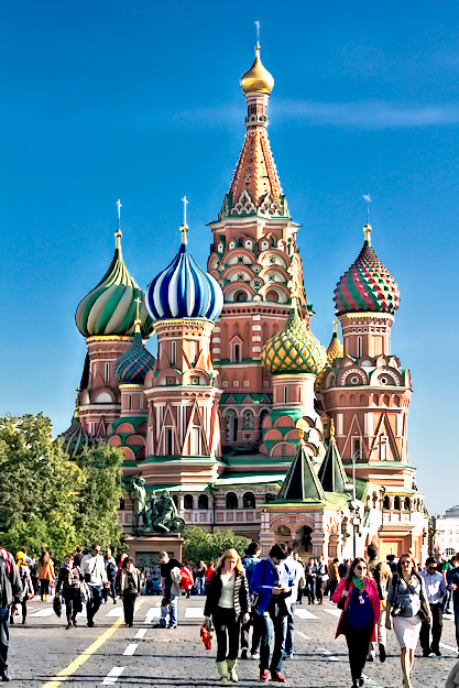 St. Basil's Cathedral in Moscow's Red Square
