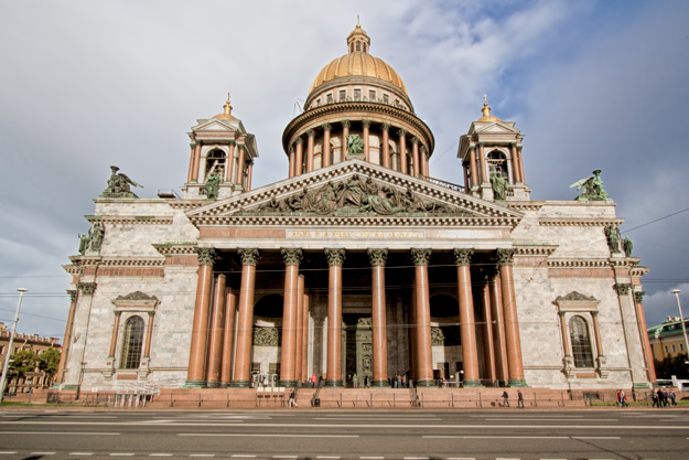 Saint Isaac's Cathedral in St. Petersburg, Russia