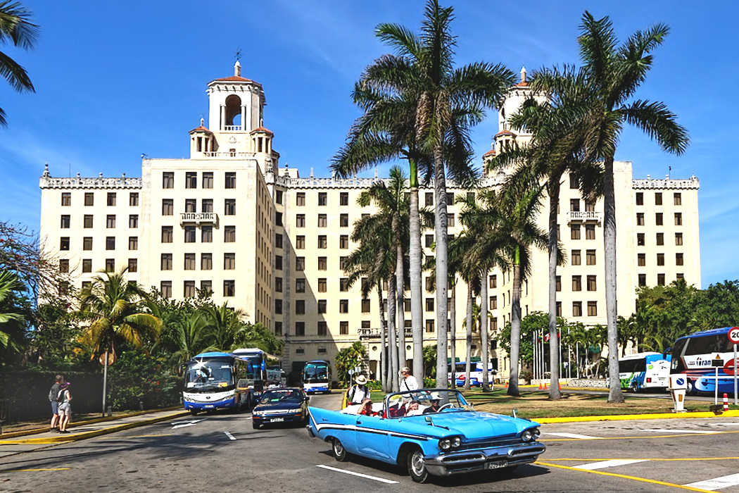 Hotel Nacional in Havana, the most famous hotel in Cuba