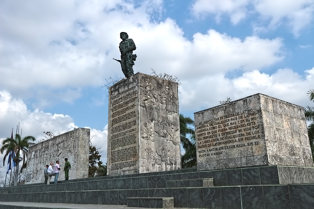 Revolution Plaza in Santa Clara, Cuba, home to Che Guevarra memorial and mausoleum