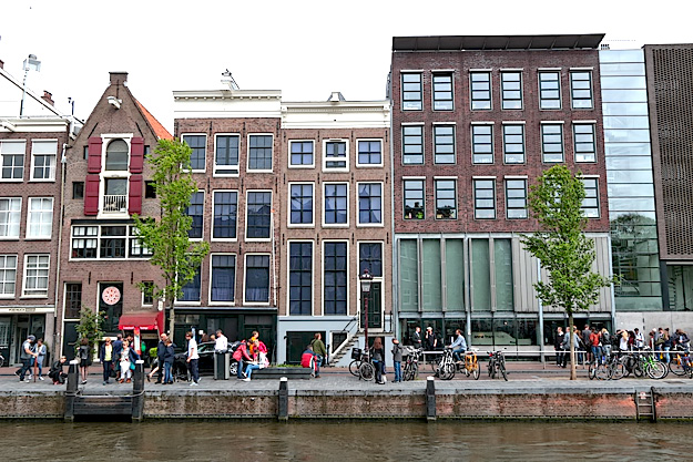 The Anne Frank House in Amsterdam