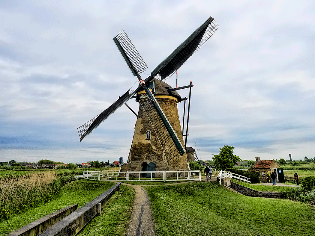 Windmill at Kinderdijk Netherlands