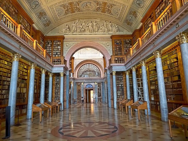 PHOTO: Library at Pannonhalma Abbey, Hungary