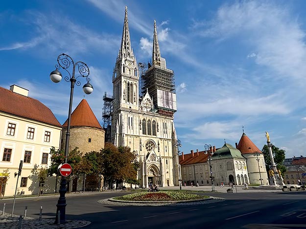 Zagreb Cathedral in the Upper Town