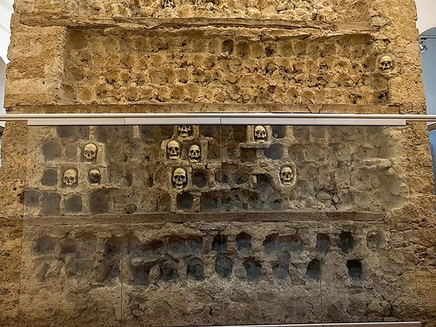 Skull Tower in Niš, the Ottoman's way of scaring off anyone who might be contemplating an uprising against them
