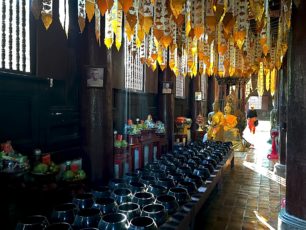Wat Pan Tao in Chiang Mai Thailand