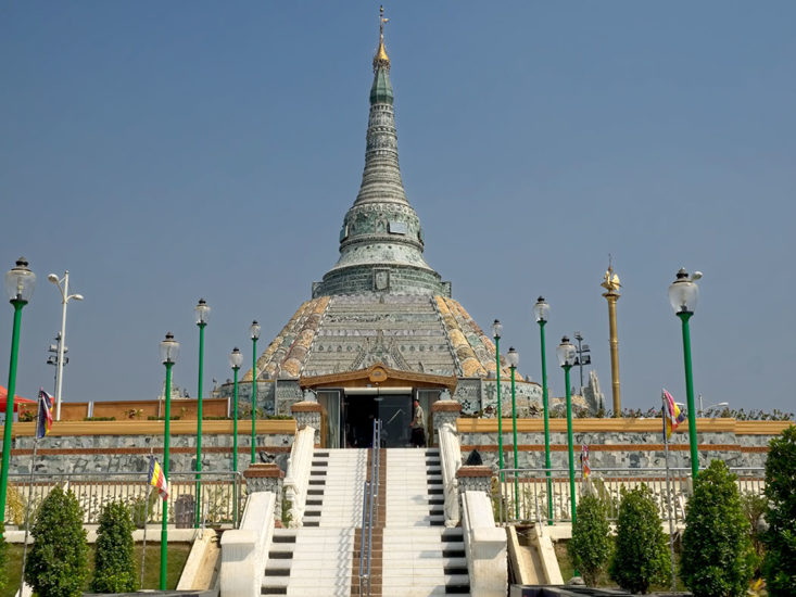 PHOTO: Jade Pagoda Near Mandalay, Myanmar