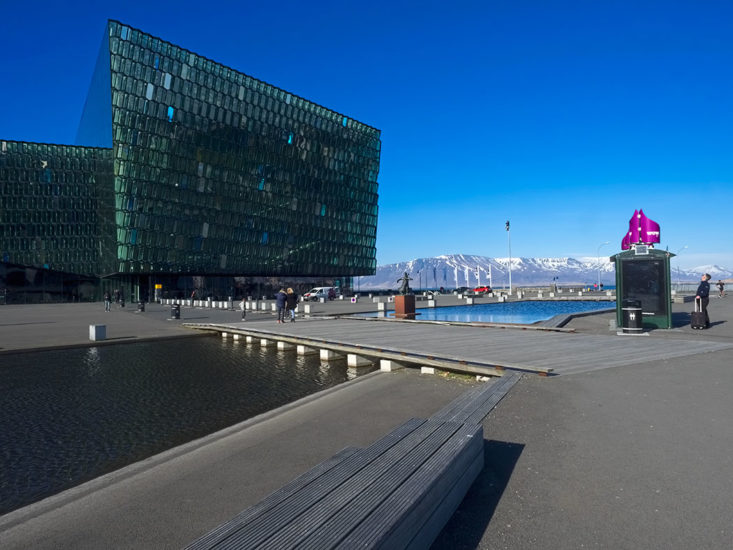 Harpa Concert Hall In Reykjavik Iceland Harpa Concert Hall In Reykjavik Iceland