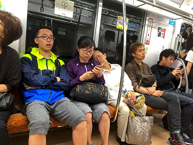 Among the good things to know before traveling to Japan is this tidbit: It is perfectly acceptable to fall asleep on the shoulder of a complete stranger on the Metro, but don't dare talk on your cell phone