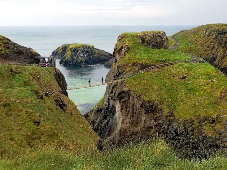 Ni Rope Bridge Carrick-a-Rede Rope Bridge in Northern Ireland