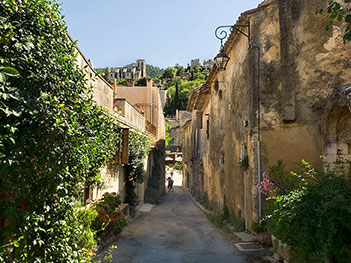 Oppede-le Vieux, a beautiful hilltop village in Provence, France
