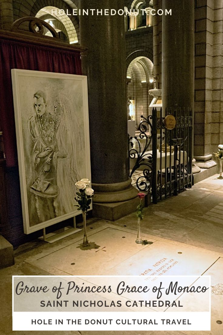 PHOTO: Grave of Princess Grace of Monaco in Saint Nicholas Cathedral