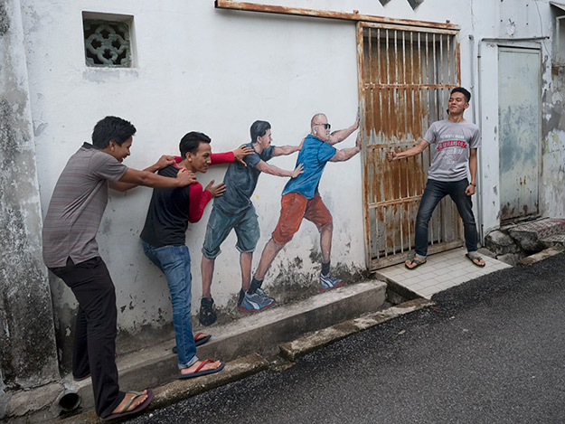 Street Art In George Town Penang Island Malaysia