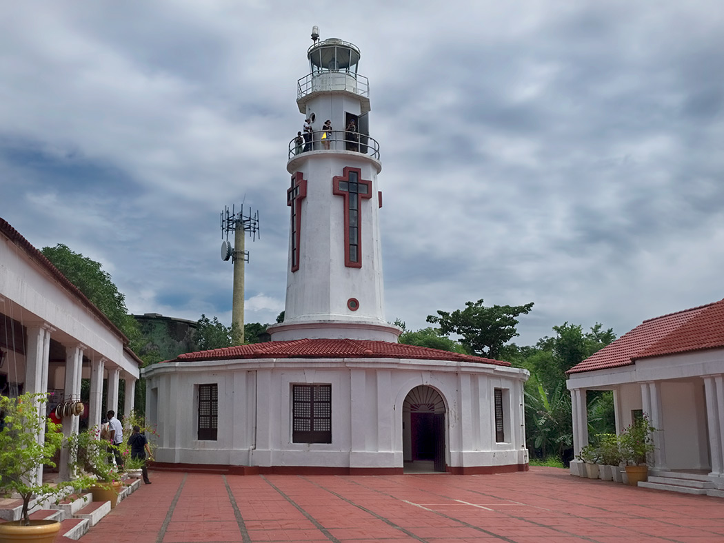 Corregidor Island Lighthouse on the island of Corregidor, at the entrance to Manila harbor in the Philippines