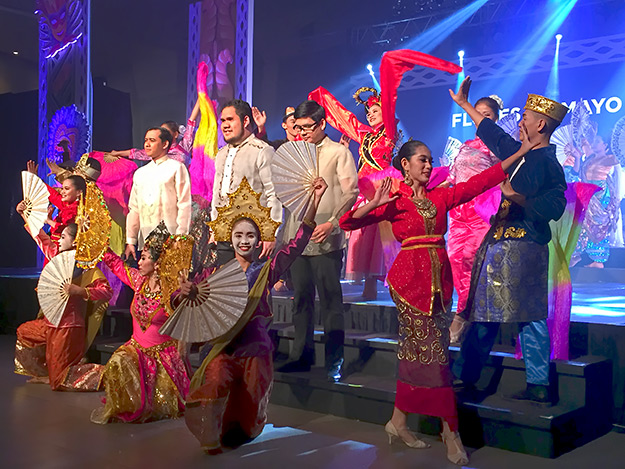 Opening Night ceremonies at the 2016 TBEX in Manila featured some of the many ethnic groups found in the Philippines