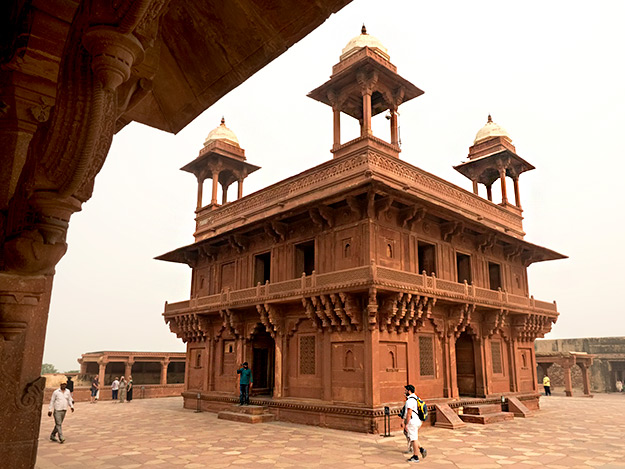 The magnificent Jewel House at Fatehpur Sikri, another of the unique places to visit in Agra