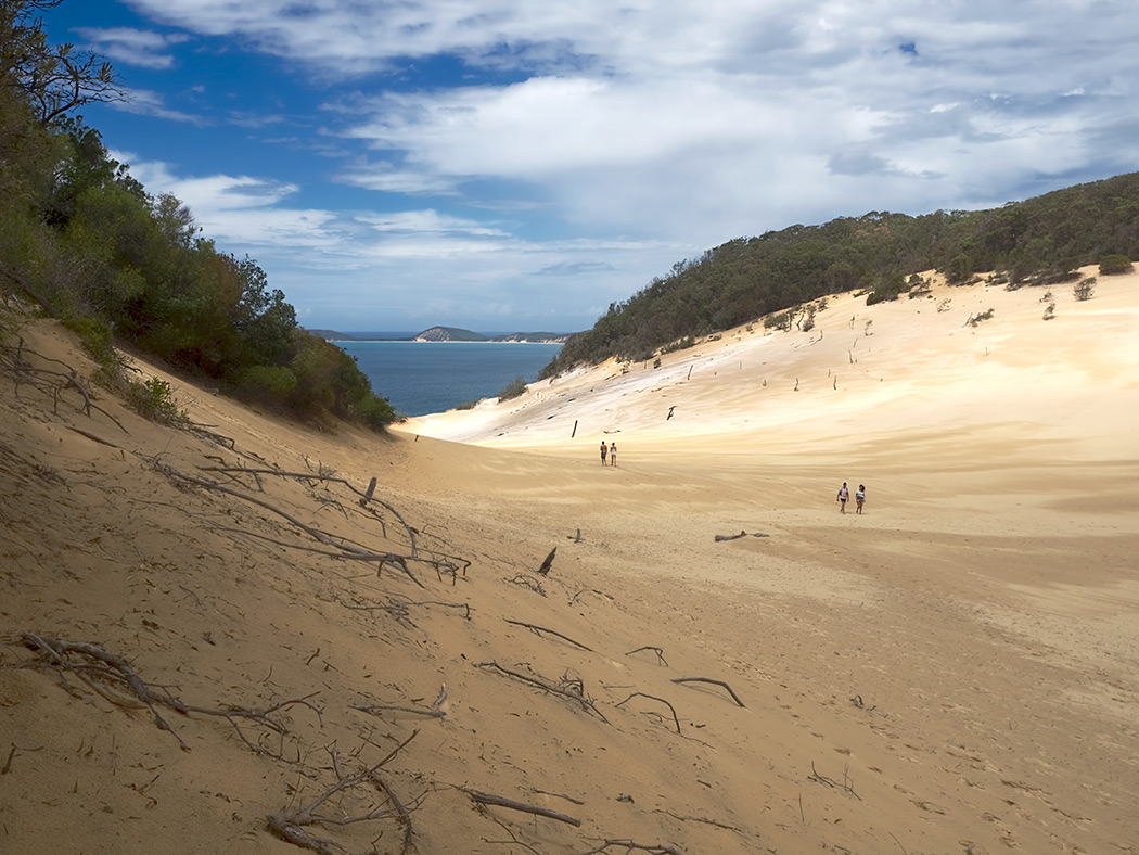 Australia Rainbow Beach Carlo Sand Blow