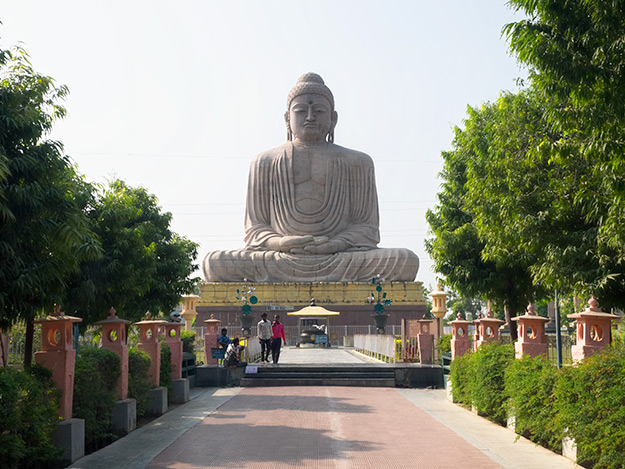 Big Buddha statue at Bodh Gaya, India
