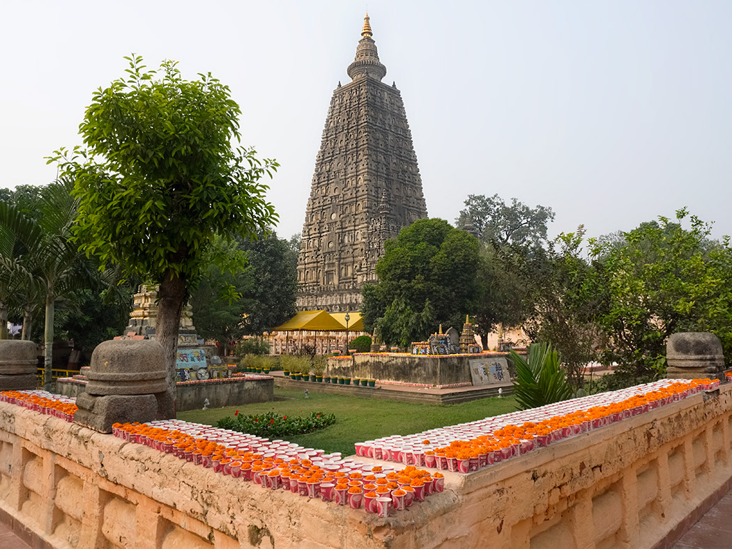 Mahabodhi Temple in Bodh Gaya, is the most important Buddhist pilgrimage site in India