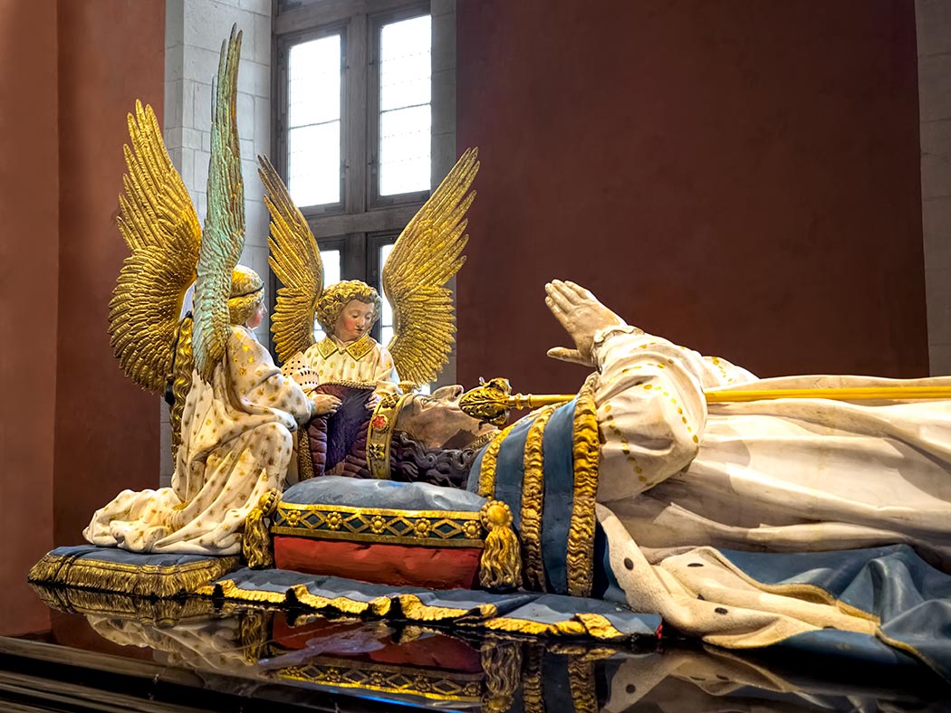 Tombs of the Dukes of Burgundy in the Musee des Beaux Arts Dijon, France
