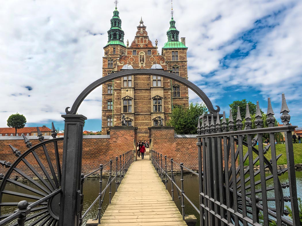 Rosenborg Castle in Kings Garden in Copenhagen, Denmark