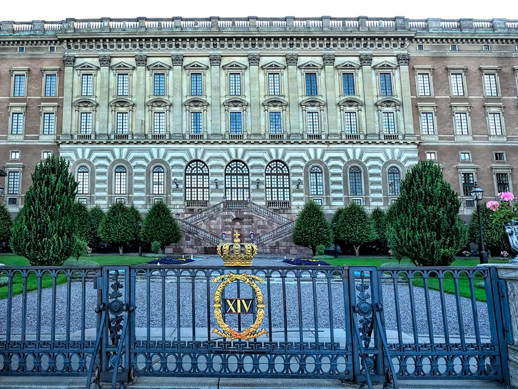 The Royal Palace in Stockholm is the official residence of the King of Sweden